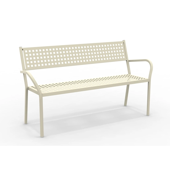 Alice Panca con Braccioli Divanetti per locali commerciali Vermobil 7