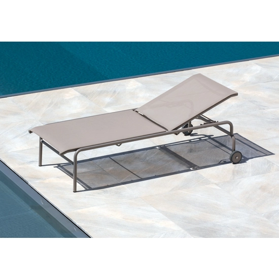 Miami Lettino Sunbeds and deck chairs in the garden Vermobil 3