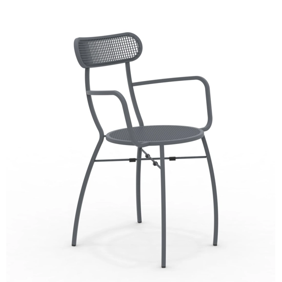 Ciao con Braccioli Metal chairs Vermobil 1